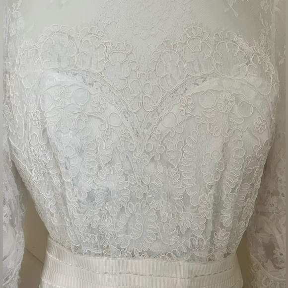Priscilla of Boston vintage 1980’s lace wedding dress - Picture 4 of 16
